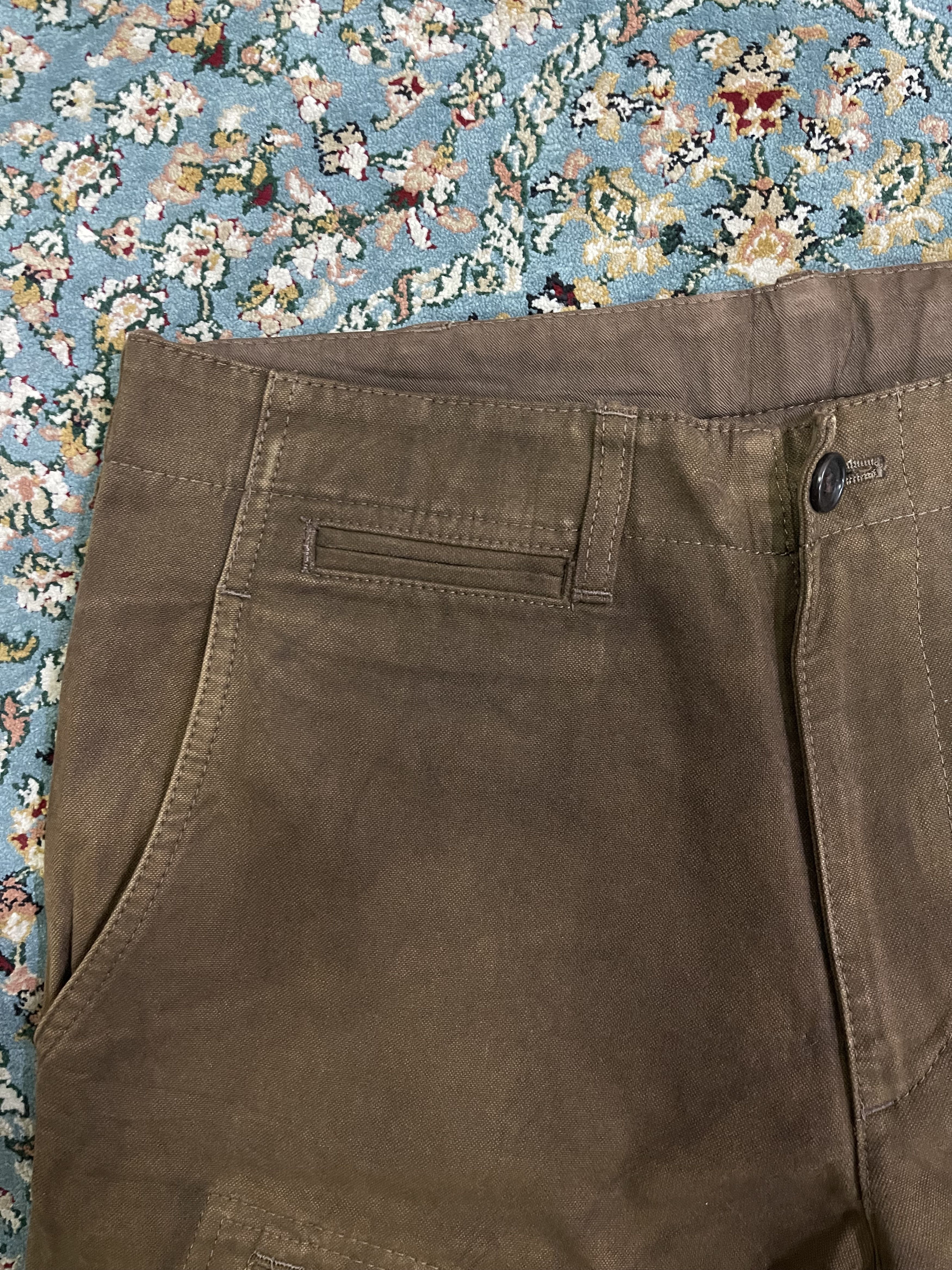 Comme des Garcons Homme Comme des Garcons Duck Canvas Cargo Trouser Size US 32 / EU 48 - 5 Thumbnail