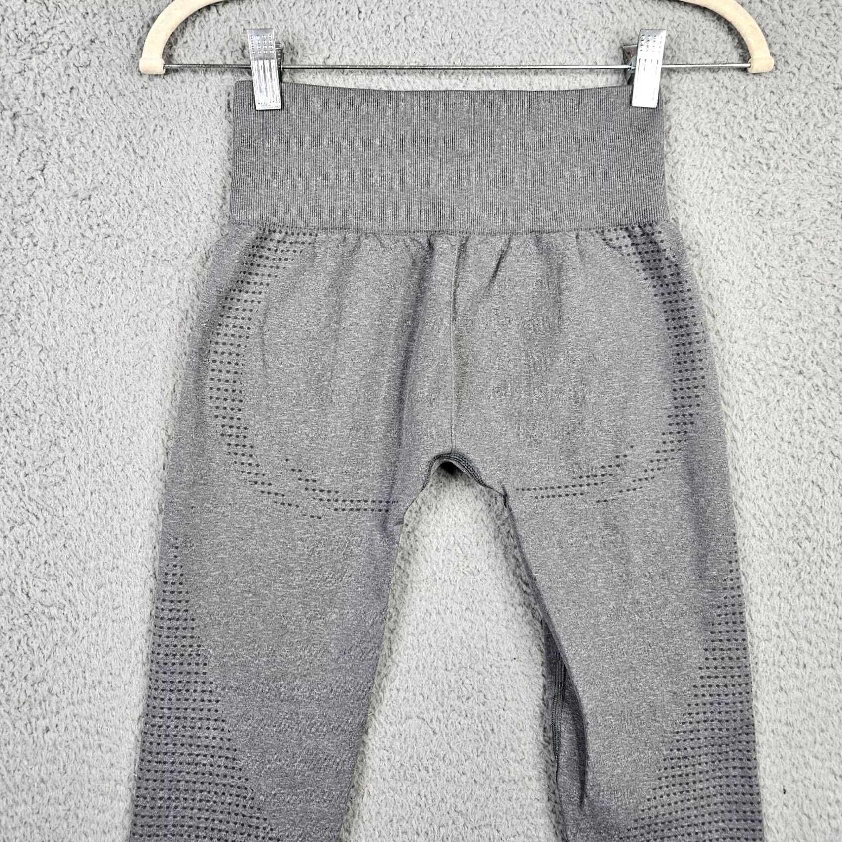 Gymshark Gymshark Women's Gray Vital Seamless 2.0 Leggings Size M Size 32" / US 10 / IT 46 - 4 Thumbnail