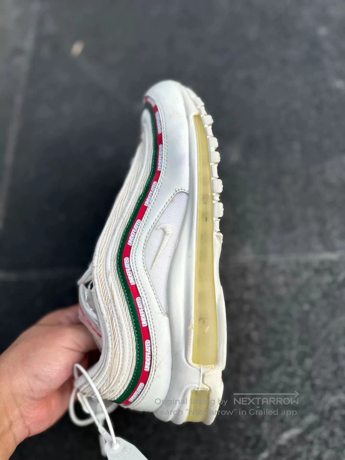 Nike UNDEFEATED Nike Air Max 97 White Sneakers. Size US 9 / EU 42 - 3 Thumbnail