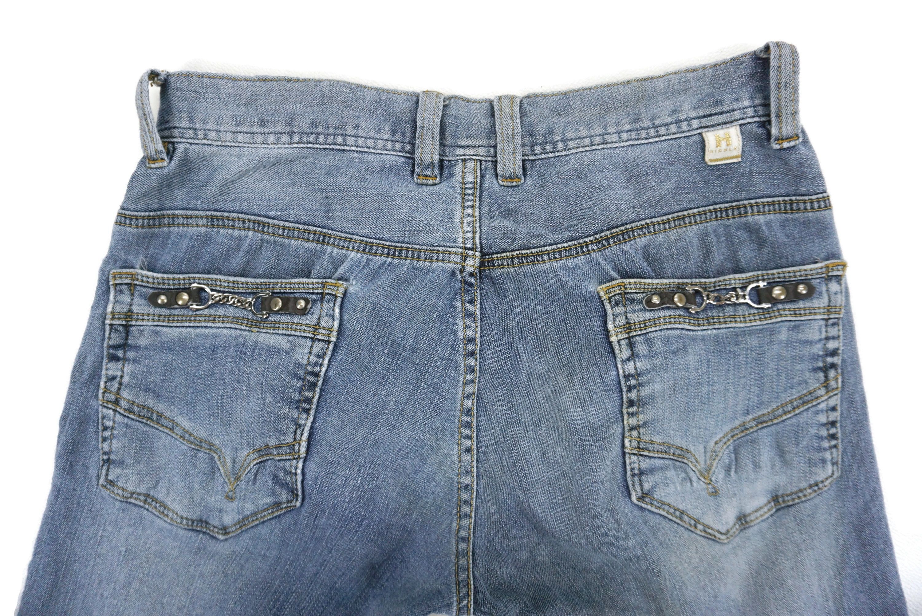 Japanese Brand Nicole Jeans fit W31xL30 Low-Rise Zipper Pocket Denim Size US 30 / EU 46 - 9 Thumbnail