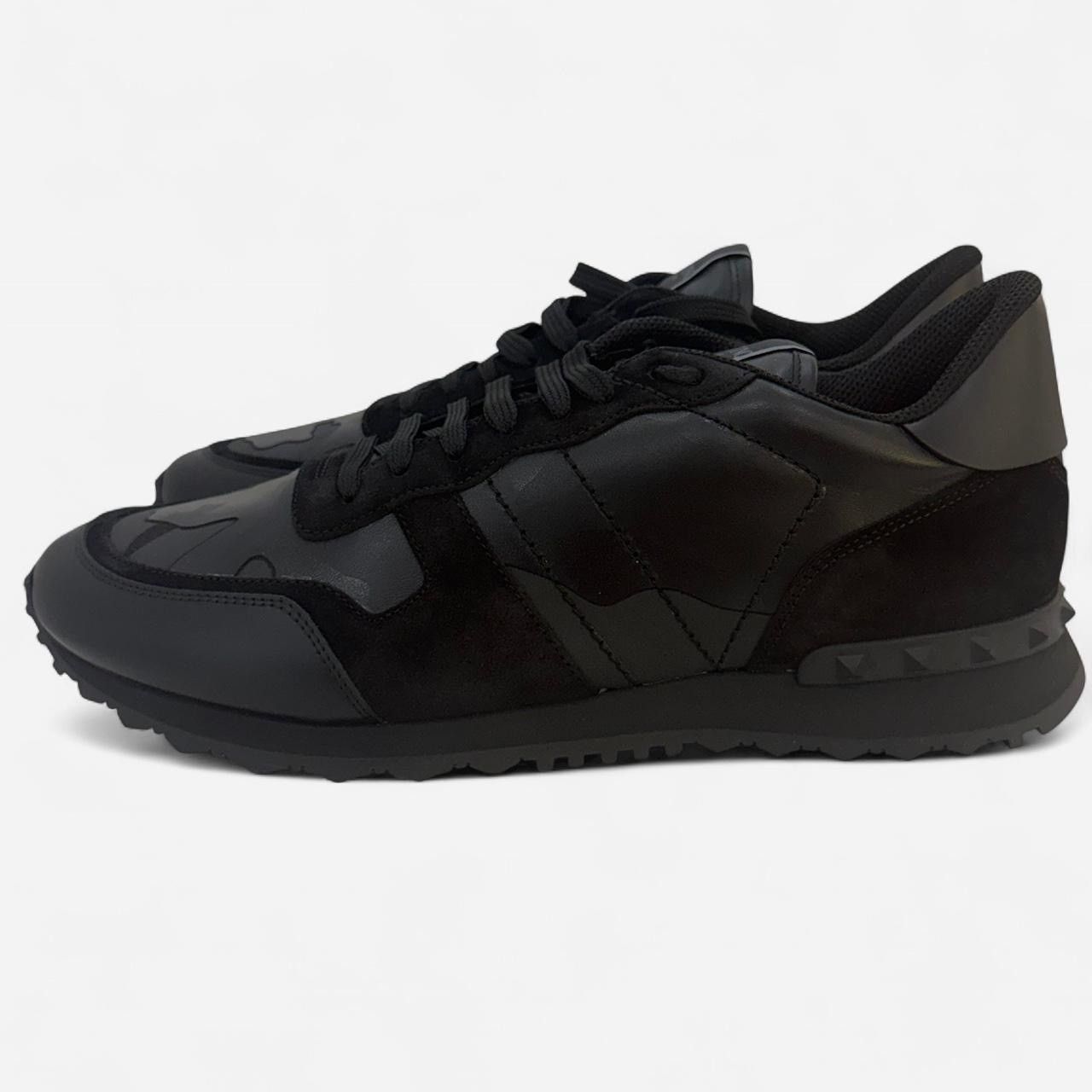 Valentino Valentino Garavani Rockrunner – Black/Black Camo – Size 46 Size US 13 / EU 46 - 1 Thumbnail