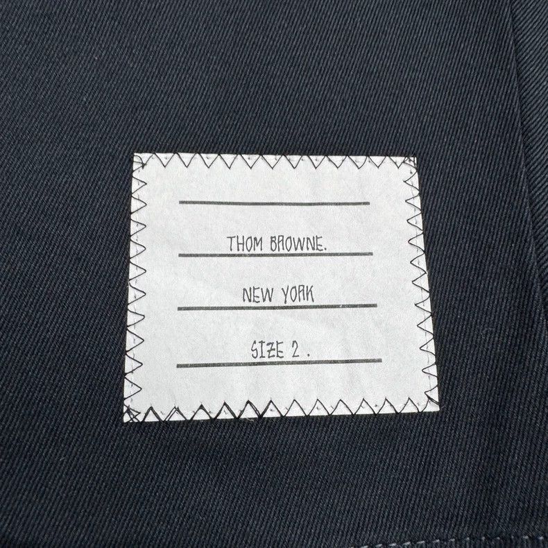 Thom Browne Thom Browne size2 Dark blue shorts Size US 26 / EU 42 - 2 Thumbnail