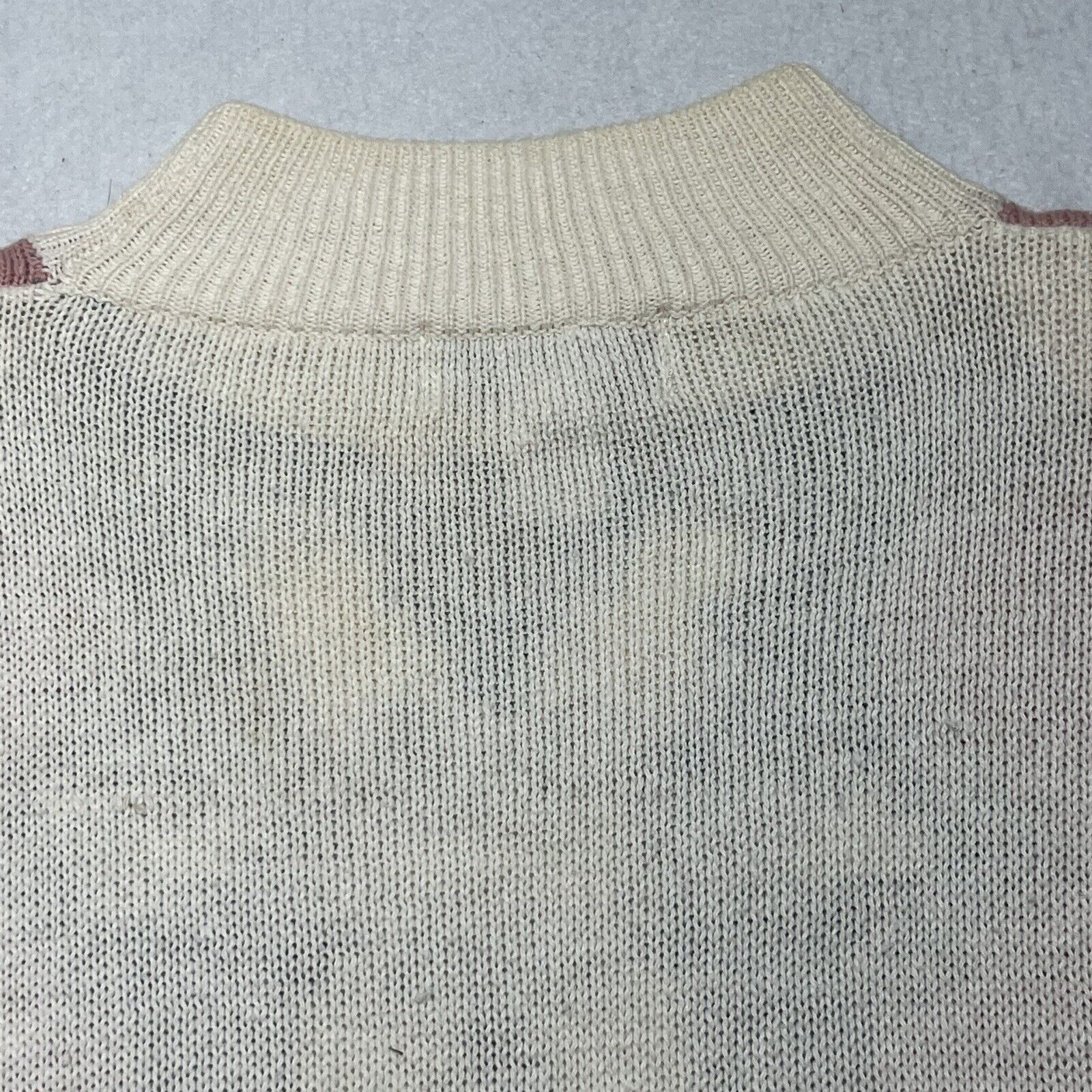 Vintage Vintage Petite Sophisticate Snowflake Turtleneck Sweater Size S / US 4 / IT 40 - 10 Thumbnail