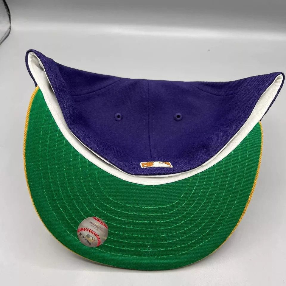 New Era Houston Astros Hat Men 7 5/8 59Fifty New Era MLB Fitted Cap Size ONE SIZE - 7 Thumbnail