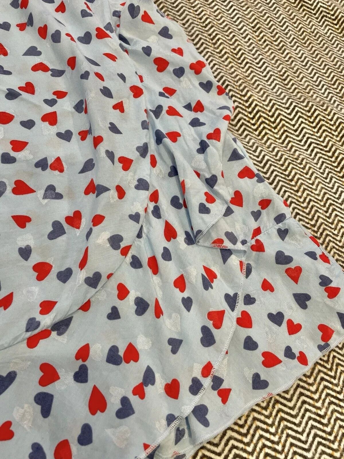 Other Fabianne Chapot Viscose Kea Skirt Hearts Wrap Print size XS Size 28" / US 6 / IT 42 - 11 Thumbnail