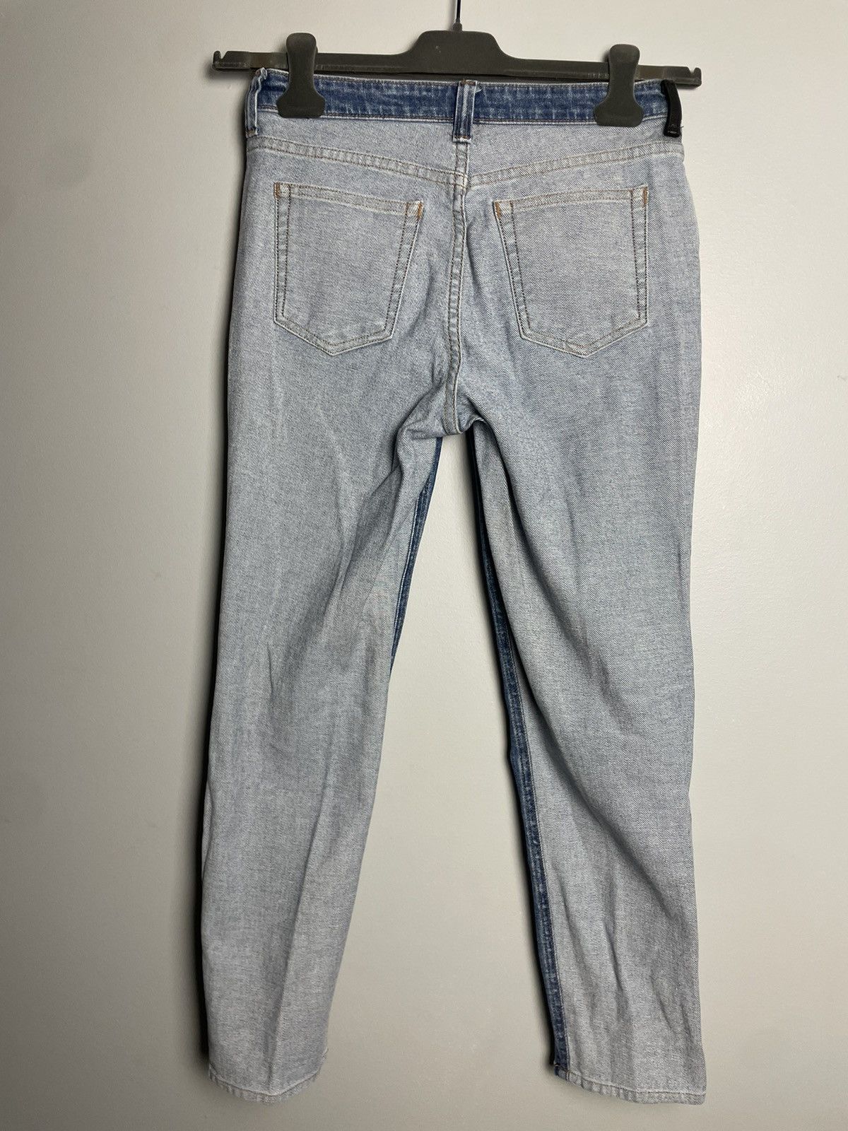 Alexander Wang Alexander Wang Inside Out Hybrid Ride Crash Jeans Size 24" / US 00 / IT 34 - 2 Thumbnail