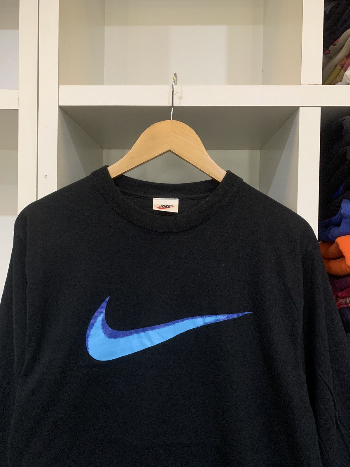 Nike Vintage Nike Swoosh Big Logo Size US L / EU 52-54 / 3 - 5 Thumbnail