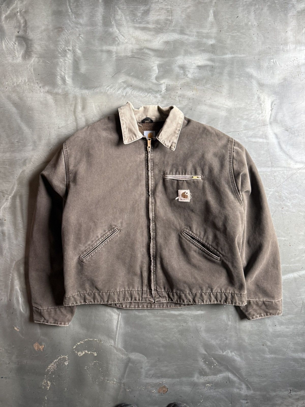 Carhartt Vintage Brown Blanket Line Carhartt jacket Size US XXL / EU 58 / 5 - 1 Thumbnail