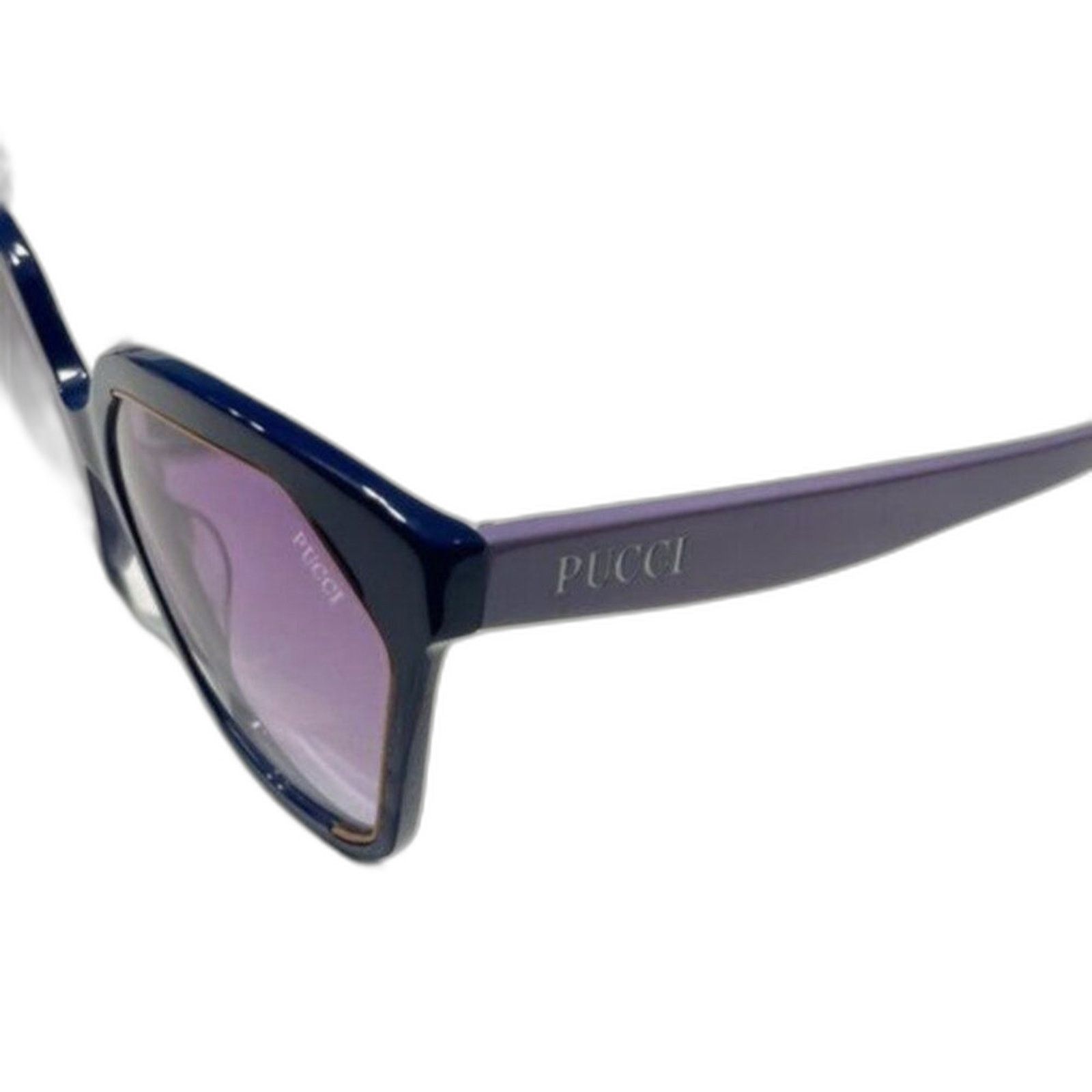 Emilio Pucci Emilio Pucci 59mm Geometric Sunglasses Purple Size ONE SIZE - 8 Thumbnail