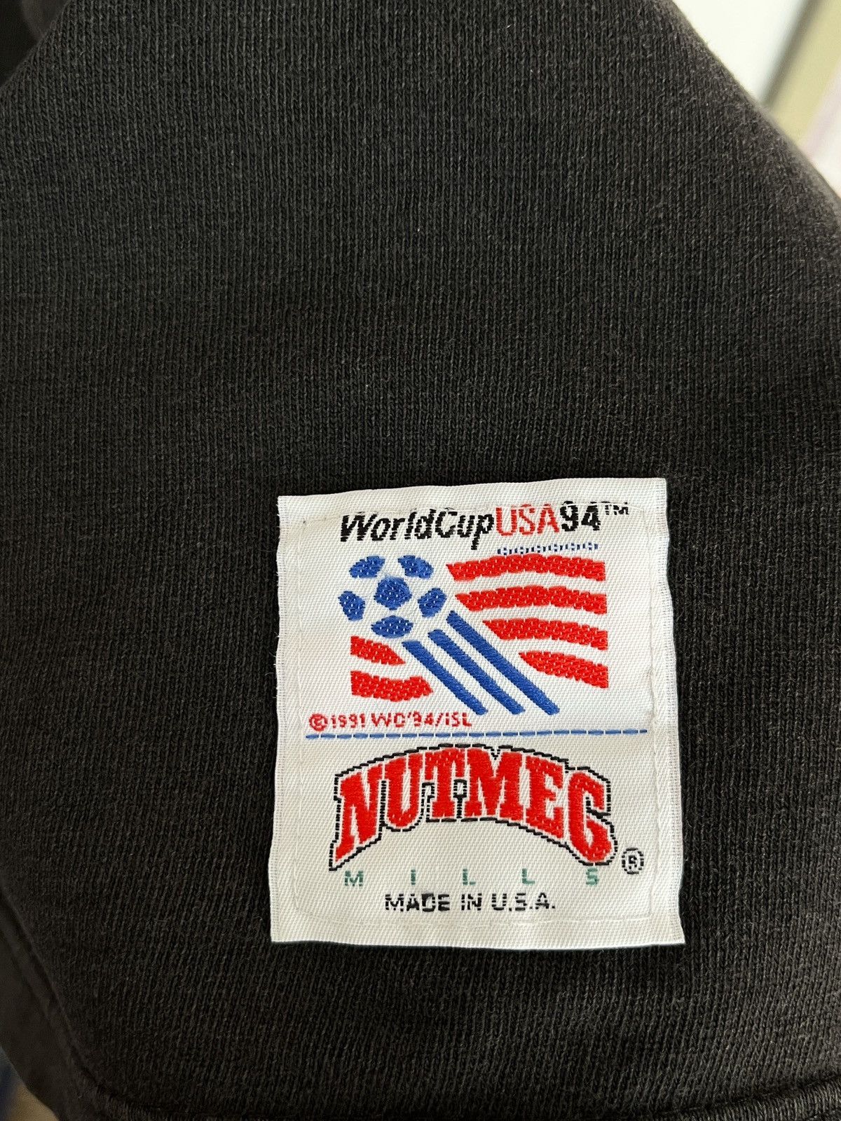 Nutmeg Vtg tee World Cup USA 1994 "World Tour / soldout” Size US XL / EU 56 / 4 - 4 Thumbnail