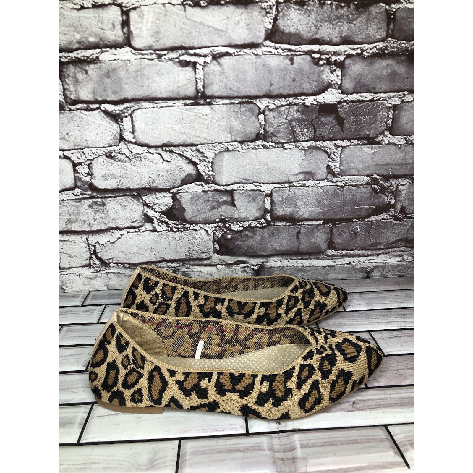 SKECHERS Skechers Air Cooled Memory Foam Leopard Textile Stretch Poin Size US 9 / IT 39 - 4 Thumbnail