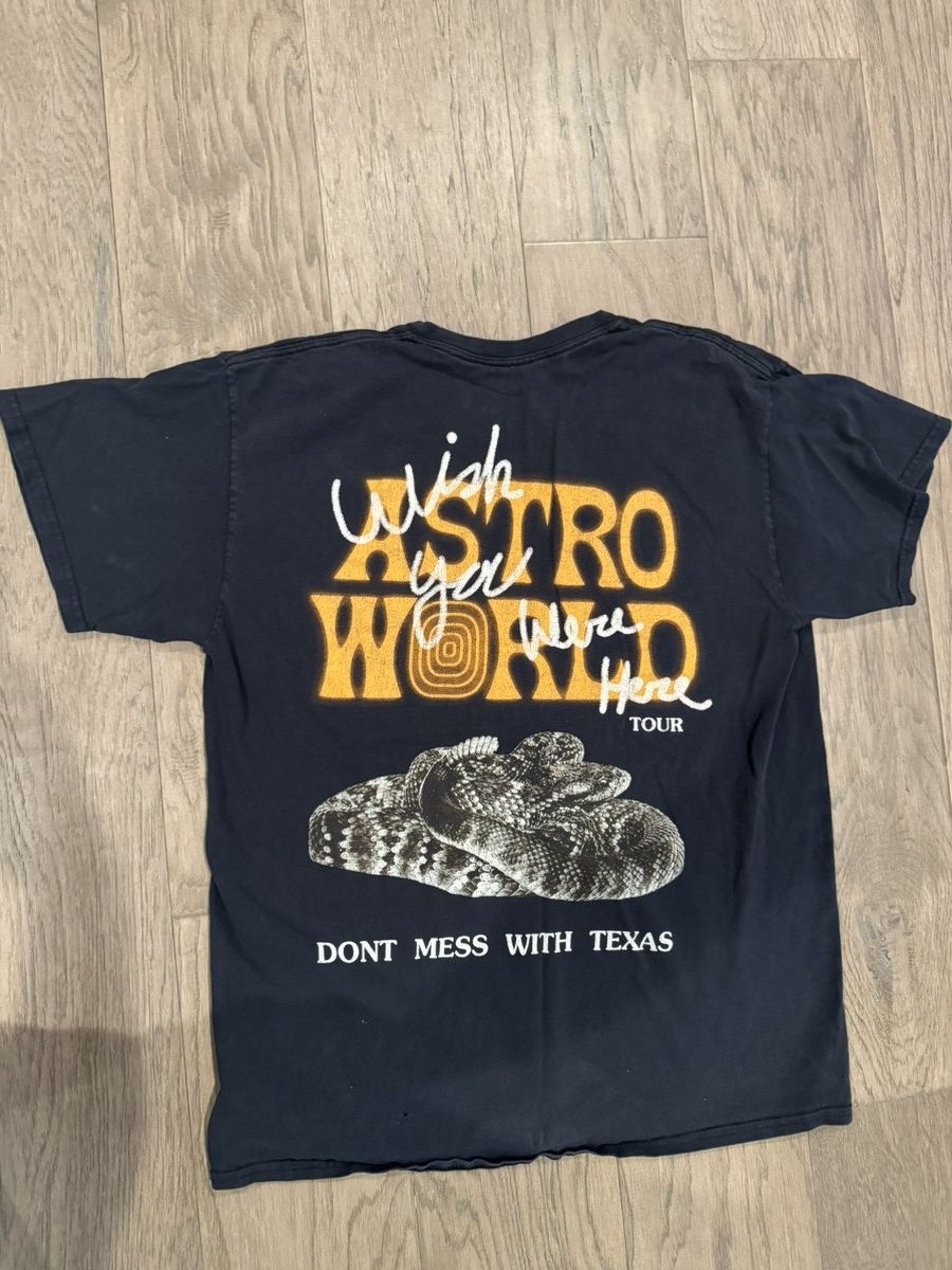Other Travis Scott Astroworld Festival Snake Tee Size US M / EU 48-50 / 2 - 1 Thumbnail