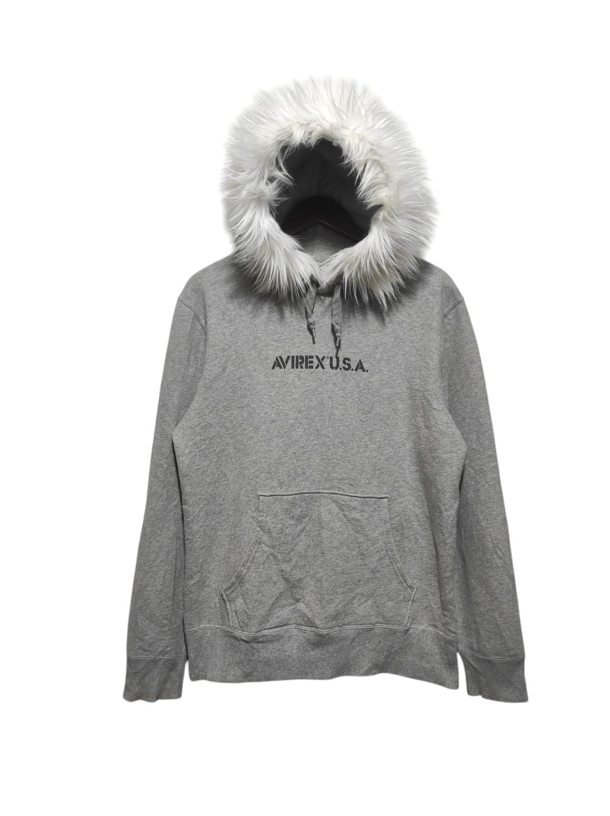 Avirex Avirex USA Fur Hoodie IfSixWasNine LGB style Size US M / EU 48-50 / 2 - 2 Thumbnail