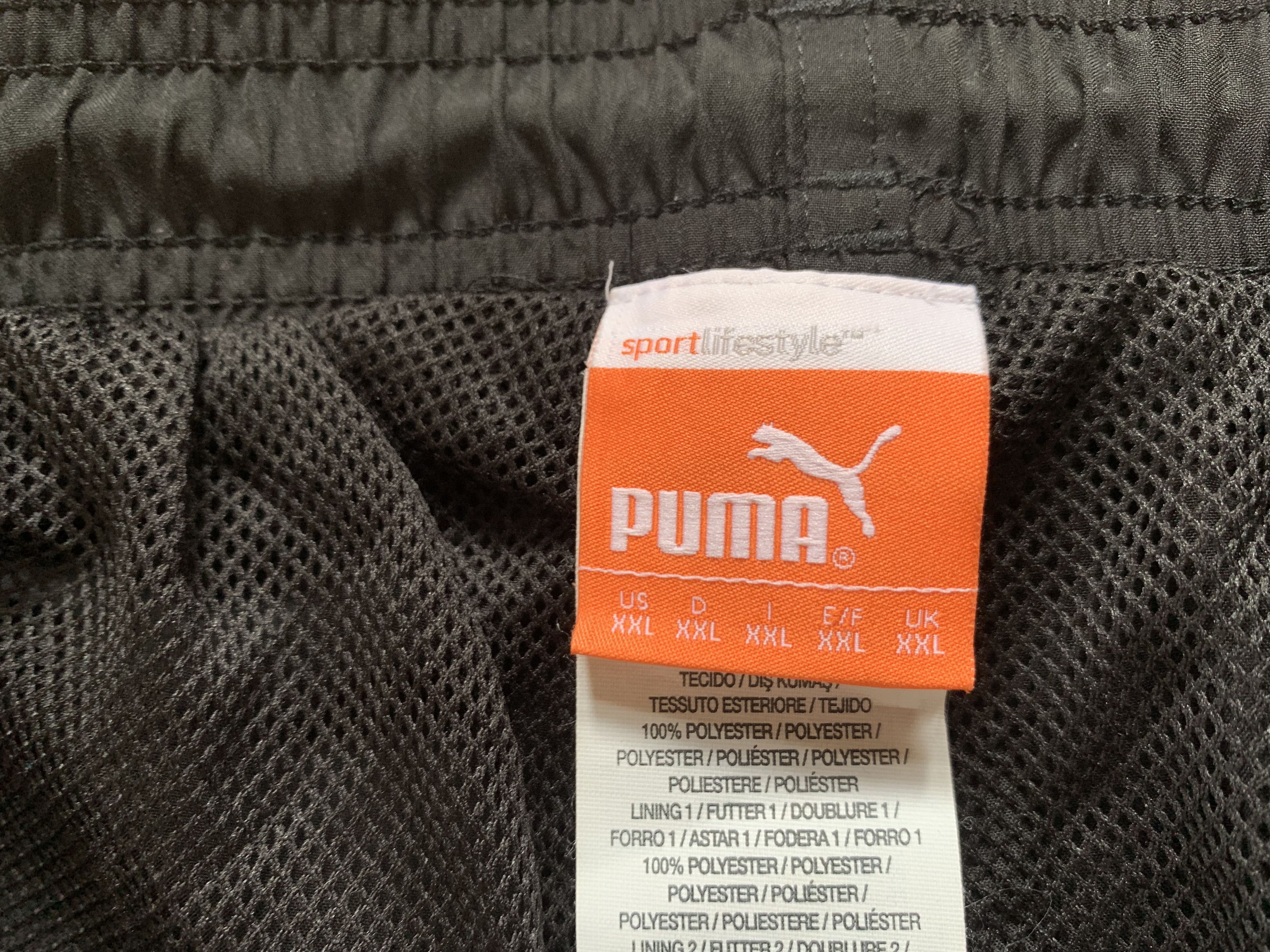 Puma Puma Black Track Sweatpants Training Pants Size US 38 / EU 54 - 6 Thumbnail