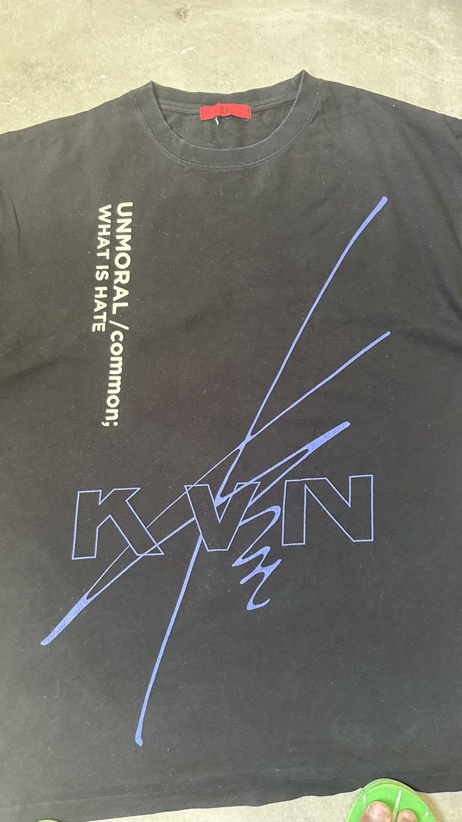 Japanese Brand KAVANE CLOTHING UNMORAL TEE Size US XXL / EU 58 / 5 - 4 Thumbnail