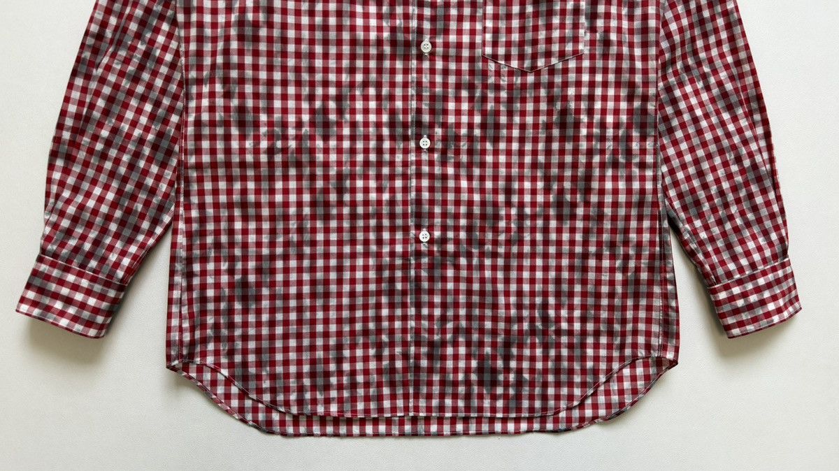 Comme des Garcons ‘Dirt Effect’ Gingham Check Shirt Size US M / EU 48-50 / 2 - 7 Thumbnail