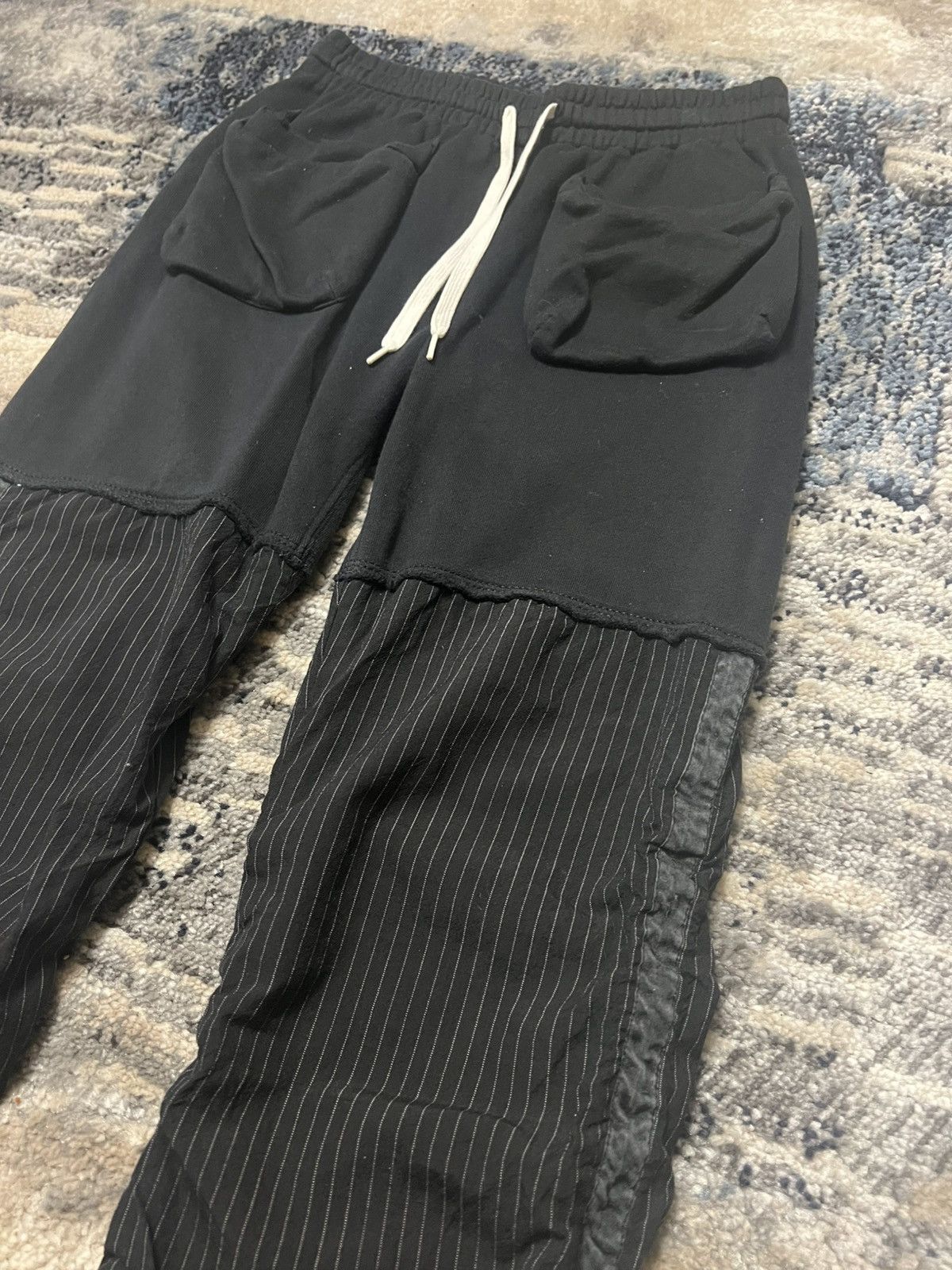 Number (N)ine Number Nine AW05 THS Hybrid Sweatpants Size US 30 / EU 46 - 2 Thumbnail