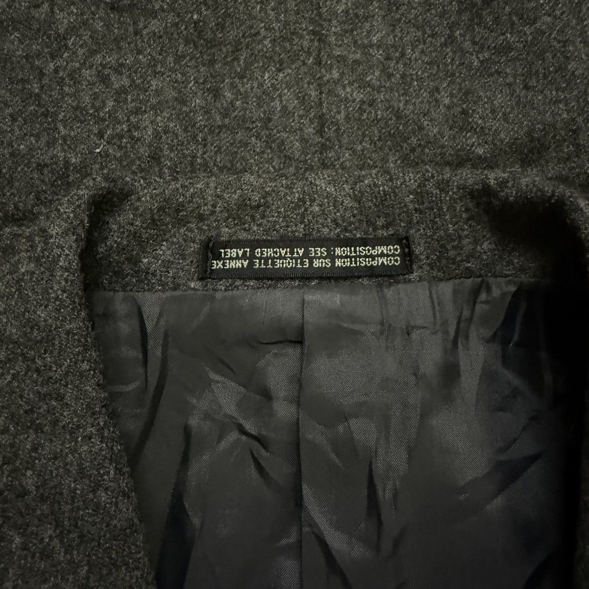 Yohji Yamamoto Ined By Yohji Yamamoto Blazer Jacket Size M / US 6-8 / IT 42-44 - 8 Thumbnail