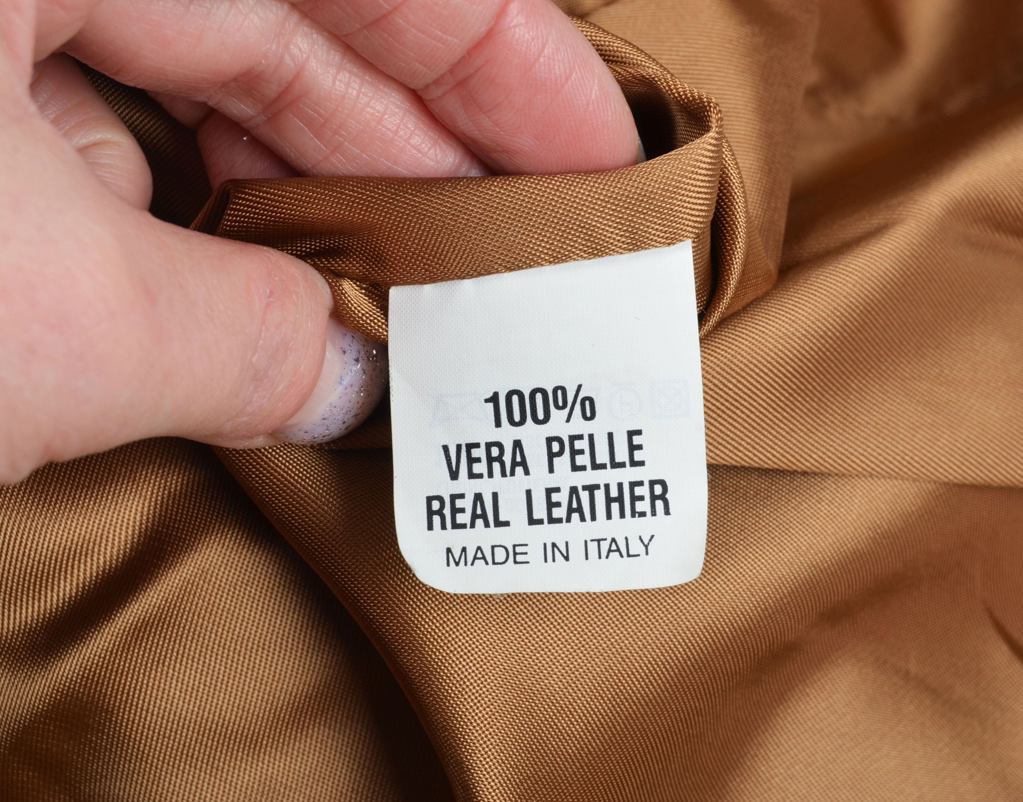 Vintage Vintage 1970's Italian Retro Suede Leather Jacket Size S / US 4 / IT 40 - 6 Thumbnail