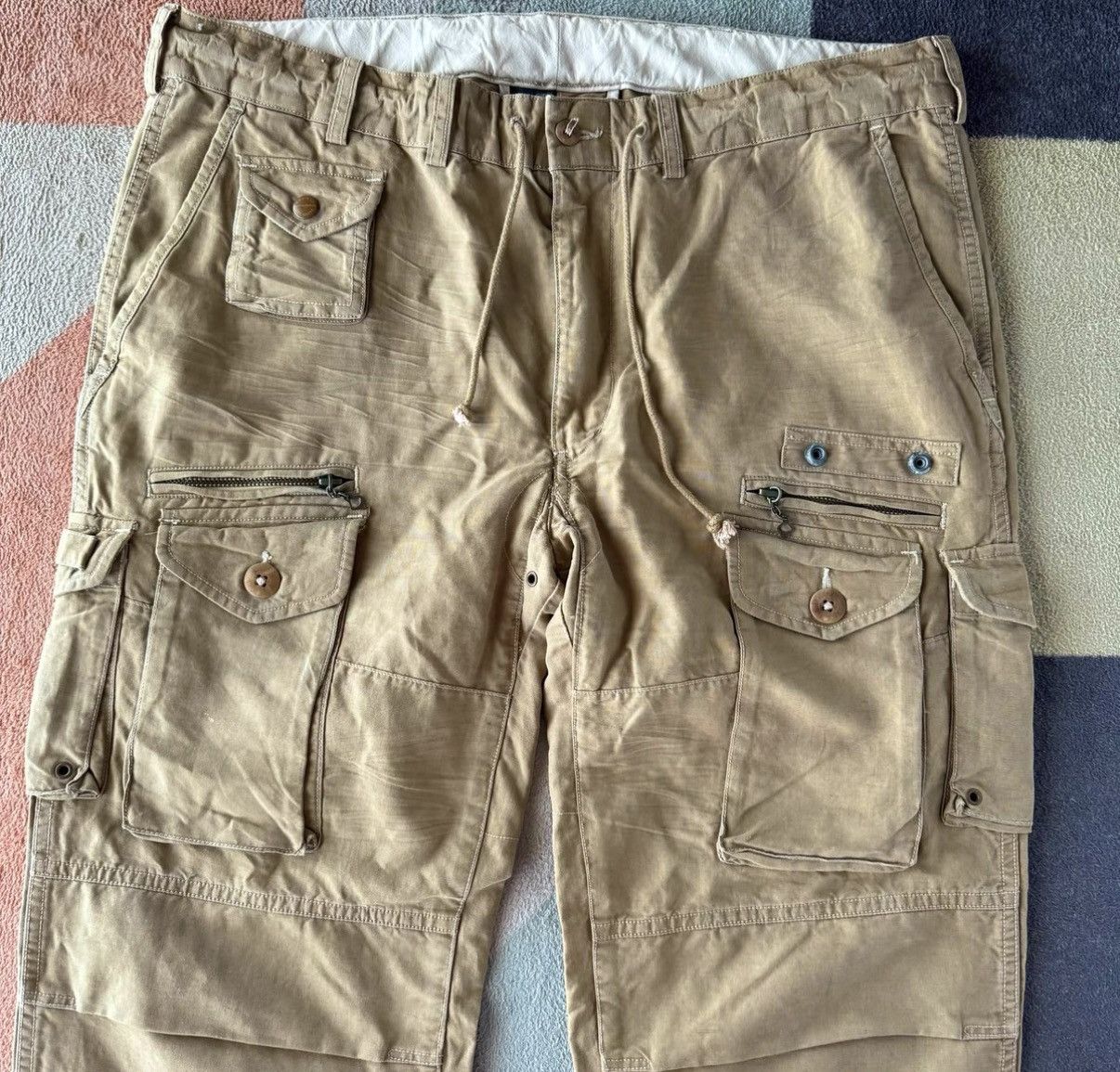 Polo Ralph Lauren Ralph Lauren Polo Large Size Multi-Pocket Safari Pants K22 Size US 36 / EU 52 - 3 Thumbnail