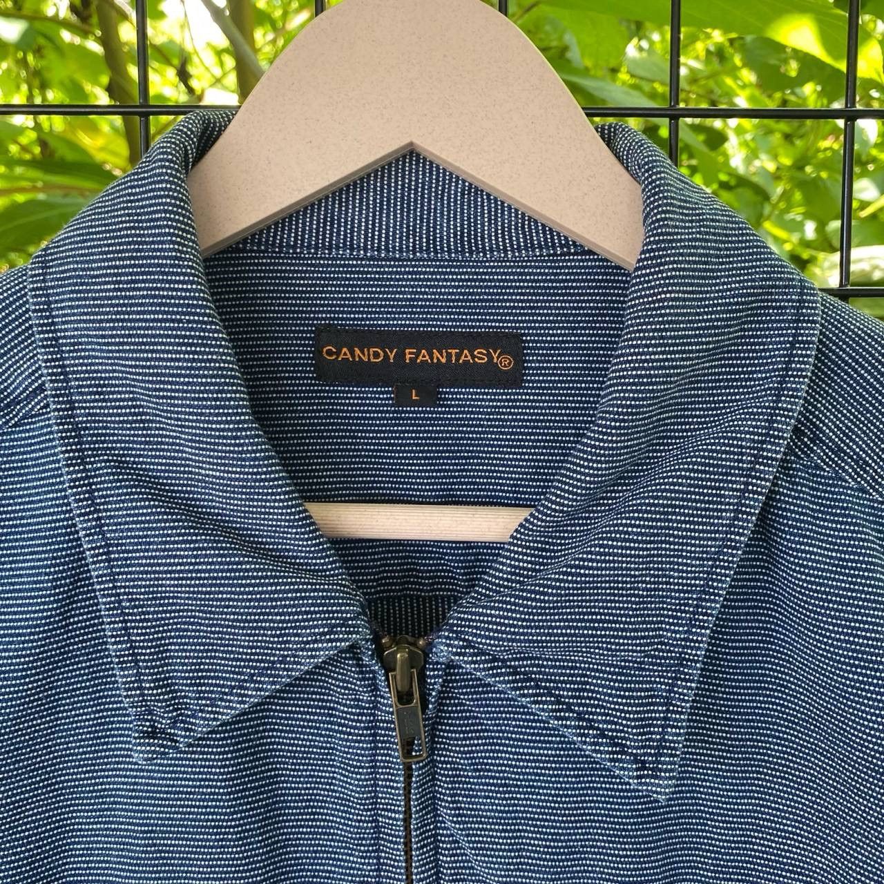 Japanese Brand × Vintage Vintage Candy Fantasy Hickory Zipper Jacket Size US M / EU 48-50 / 2 - 5 Thumbnail