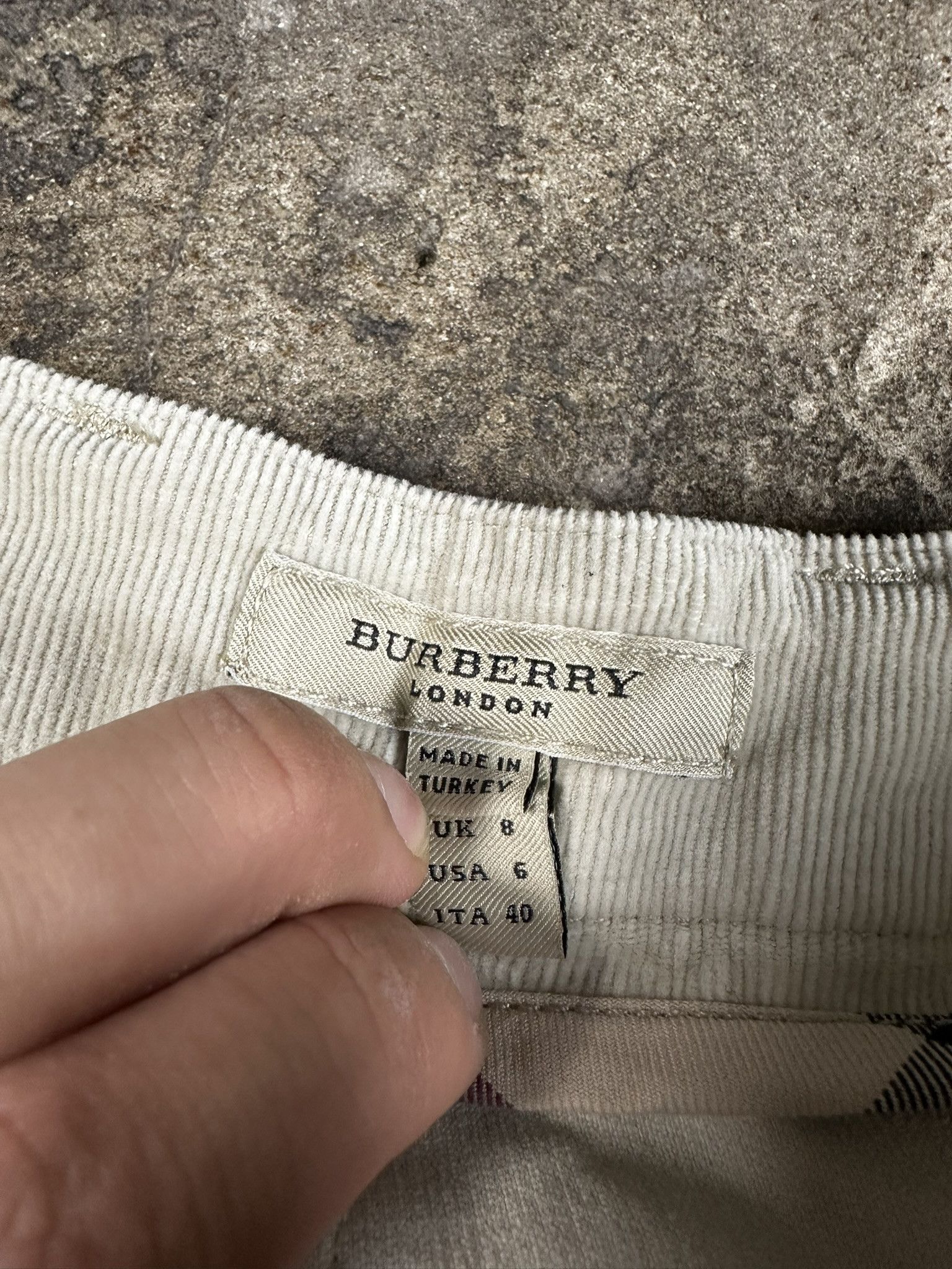 Burberry Burberry Corduory Cargo Pants Size 28" / US 6 / IT 42 - 7 Thumbnail