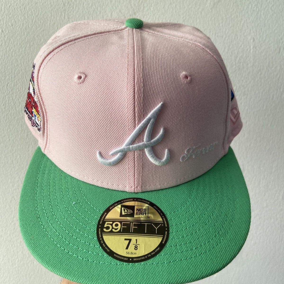 Hat Club × New Era Atlanta Braves Hat Club New Era Jae Tips Forever Fitted 7 Size ONE SIZE - 2 Thumbnail