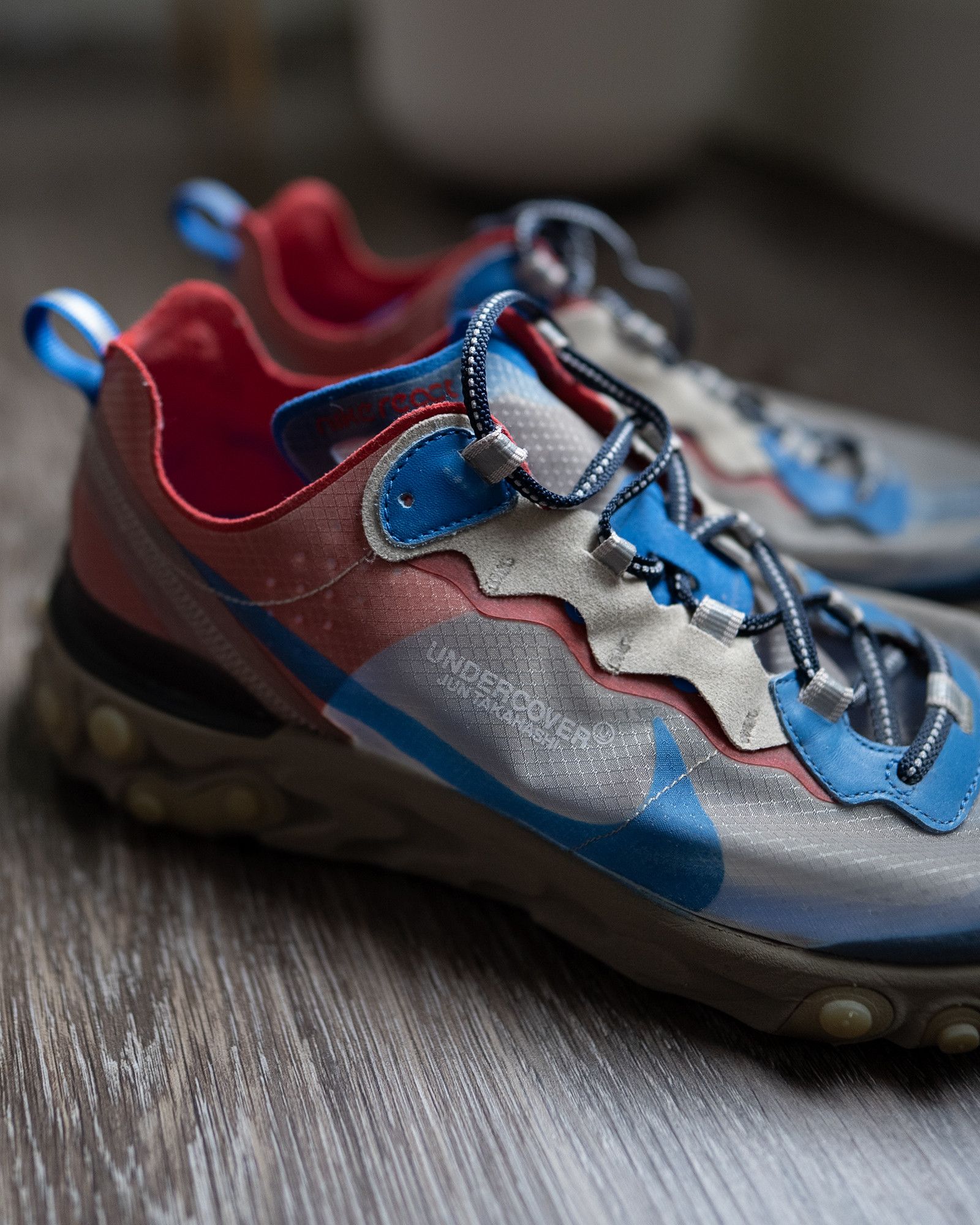 Nike × Undercover Nike x Undercover React 87 "Light Beige Chalk" Size US 12 / EU 45 - 3 Thumbnail