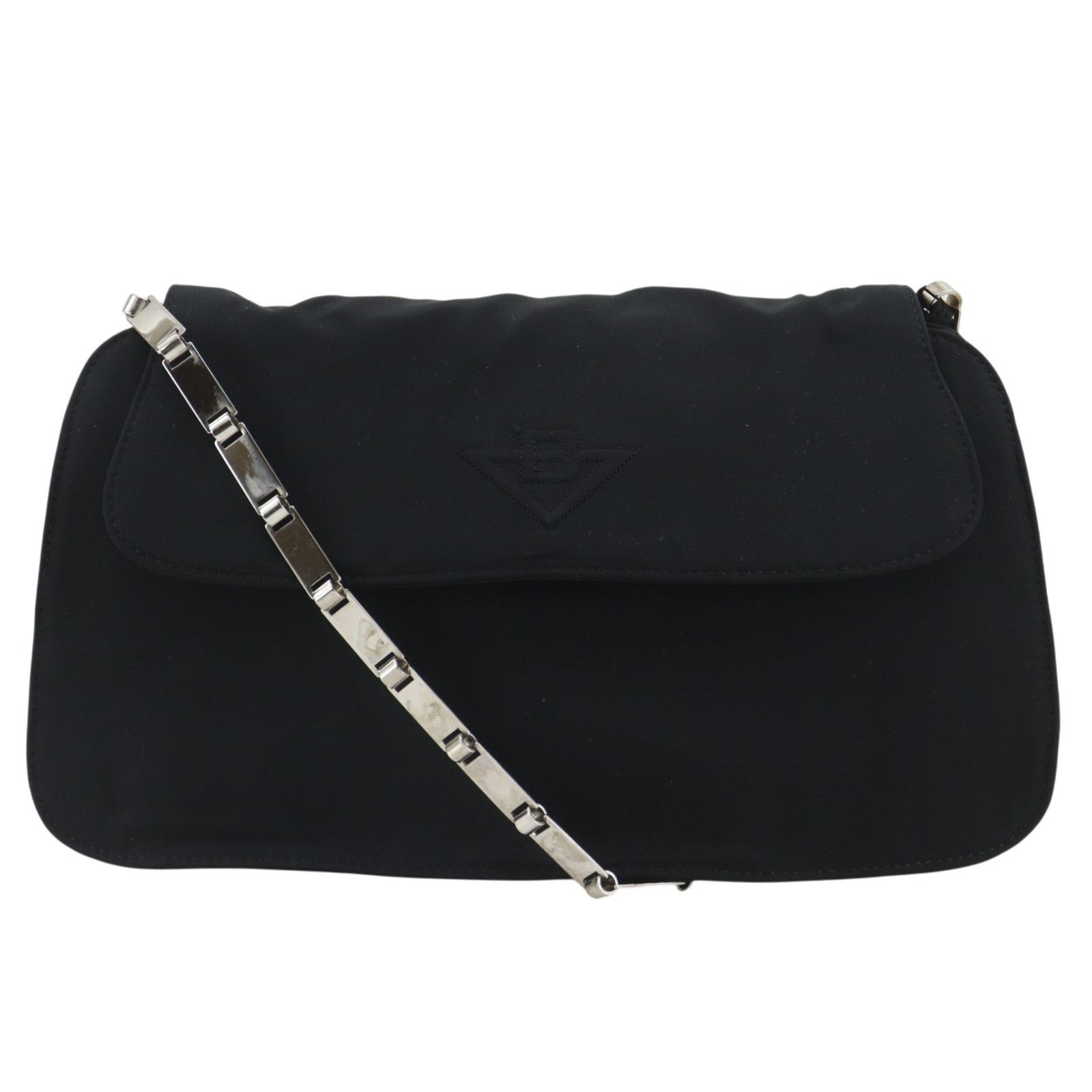 Bottega Veneta Bottega Veneta Bottega Veneta Chain Shoulder Nylon Shoulder Bag Textile Shoulder Bag DUTY FREE for USA Size ONE SIZE - 1 Thumbnail