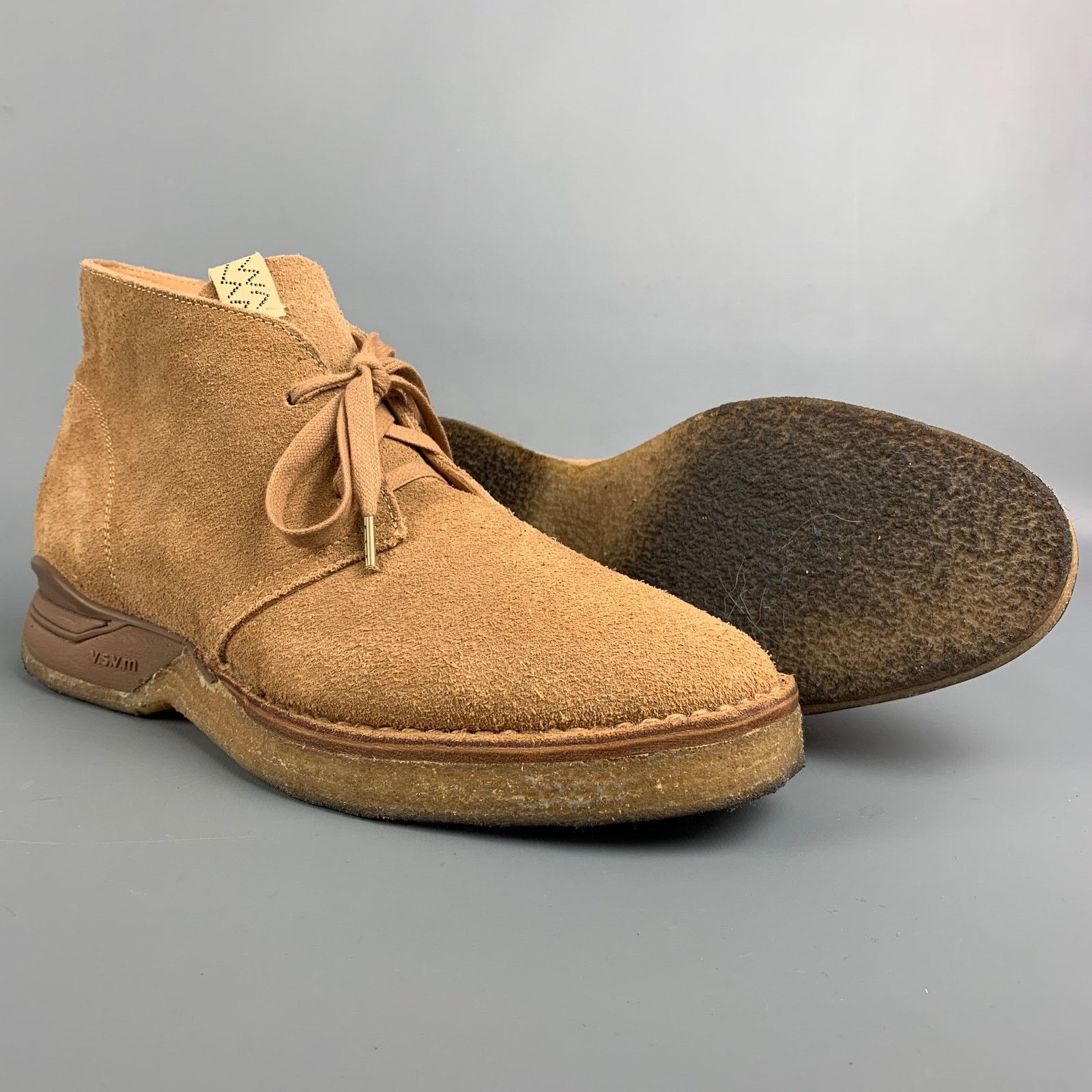 Visvim VISVIM Size 9 Sand Textured Leather Lace Up ISDT BOOTS-FOLK Size US 9 / EU 42 - 3 Thumbnail