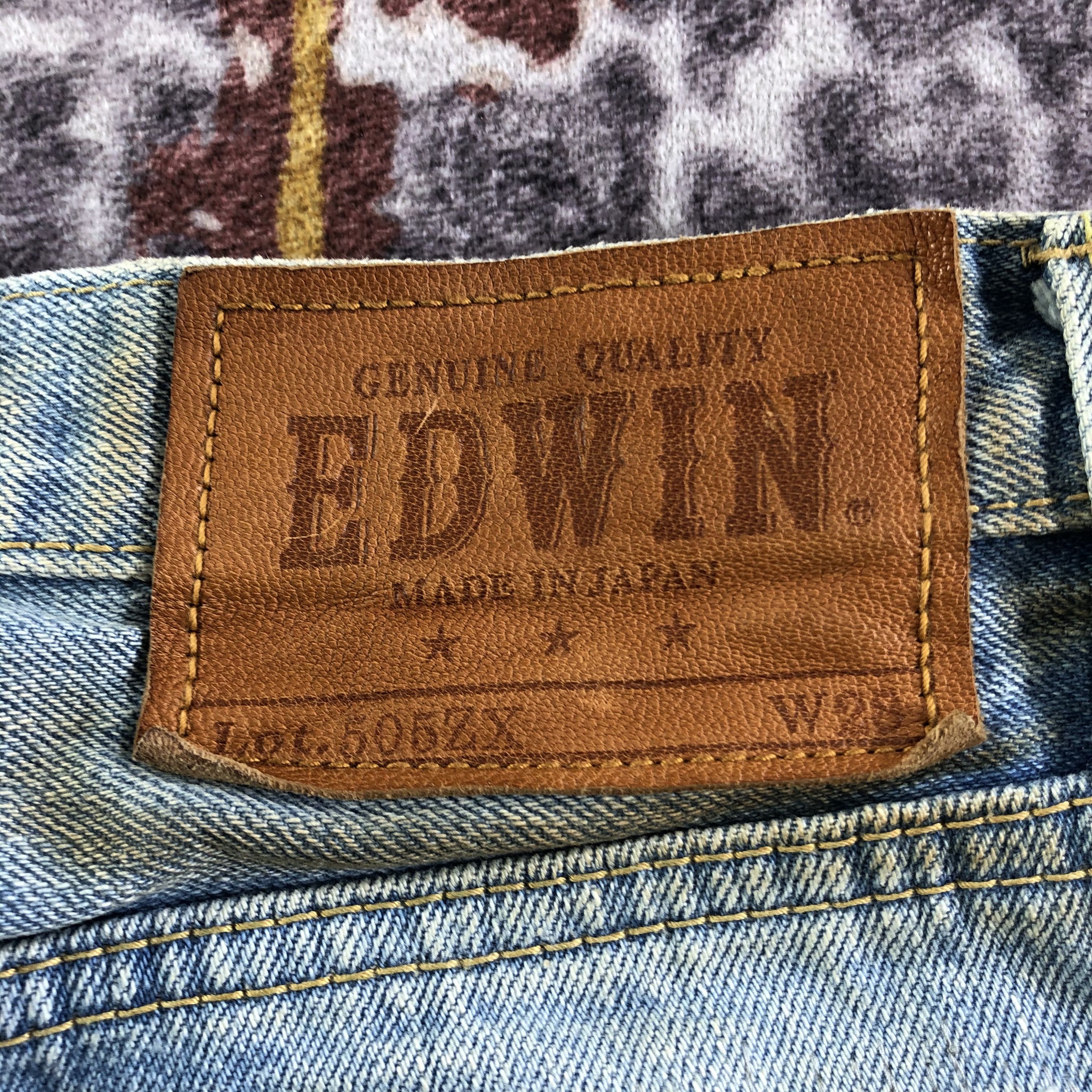 Edwin Vintage Light Wash Edwin 505 Selvedge Jeans-JM3628 Size US 32 / EU 48 - 6 Thumbnail