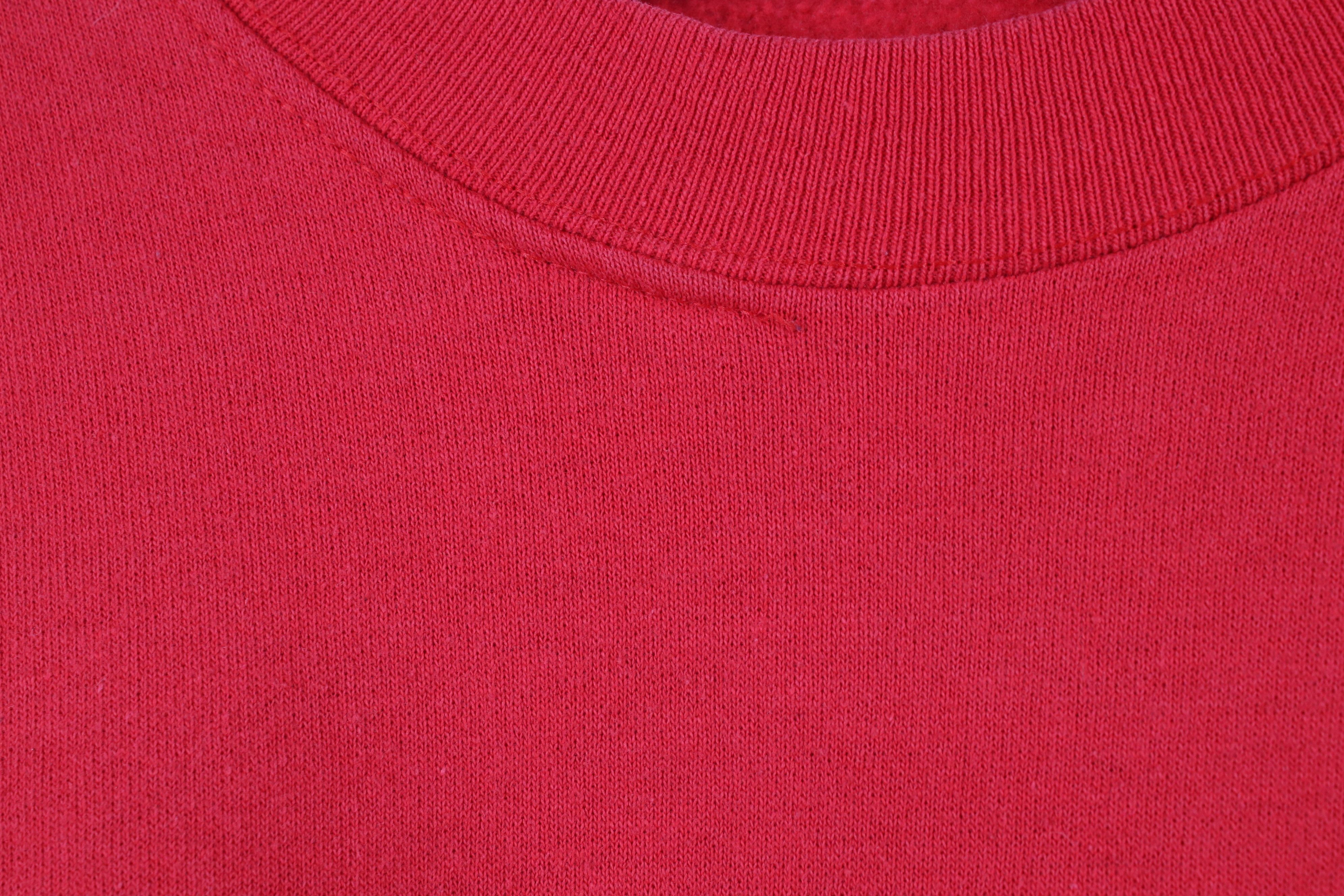 Disney × Vintage Vintage 90s Disney Spell Out Mickey Mouse Sweatshirt Red Size US XXL / EU 58 / 5 - 6 Thumbnail