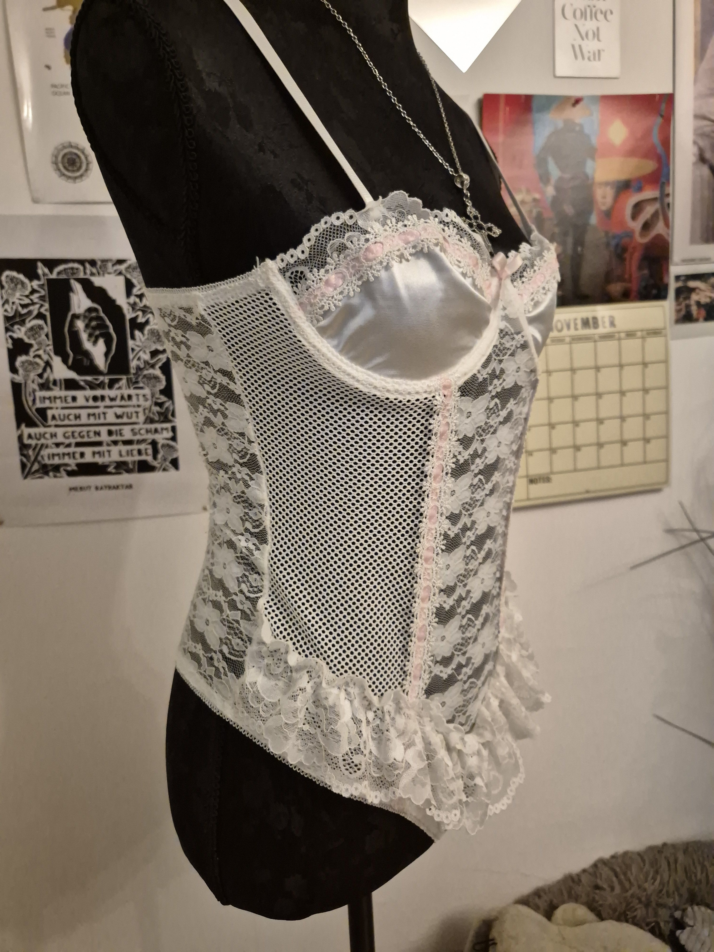 Other Body Spitze Satin Kawaii Sexy cute sweet lolita grunge y2k Size XS / US 0-2 / IT 36-38 - 3 Thumbnail