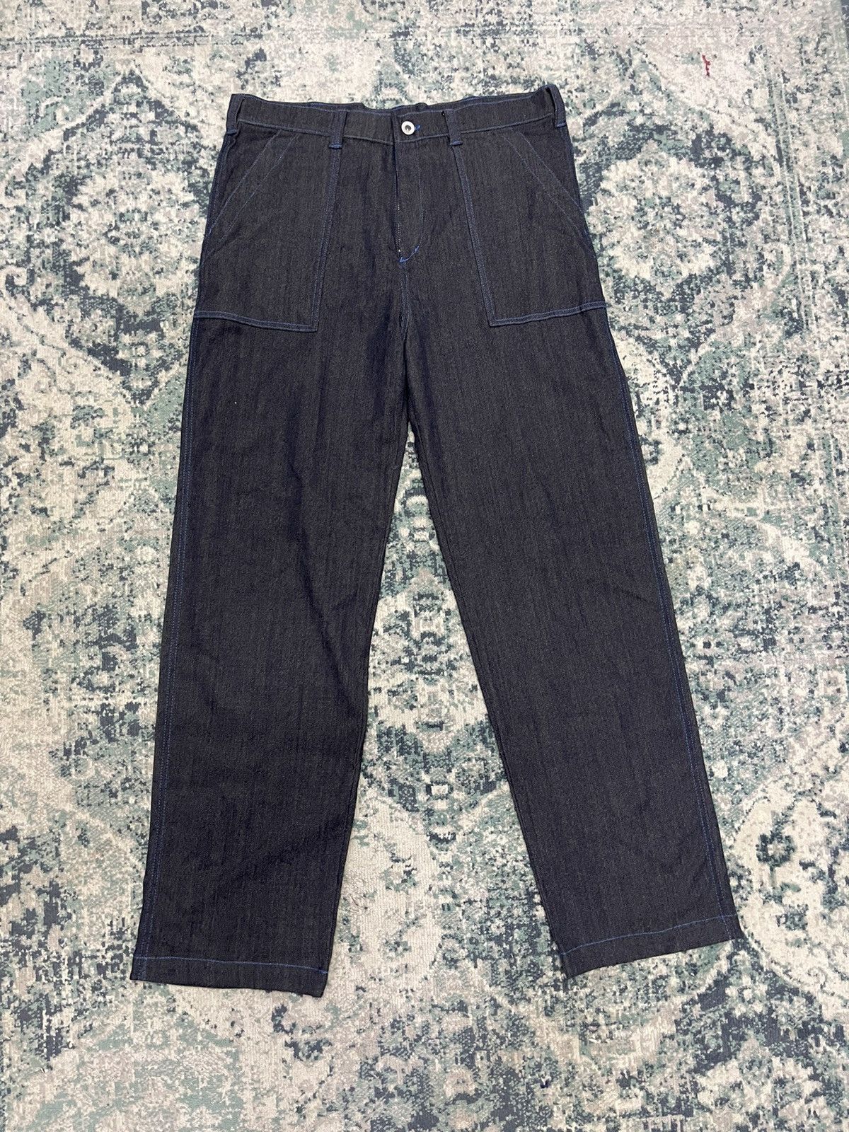 Vintage Circum Art Skate Denim Jeans Size US 34 / EU 50 - 1 Thumbnail