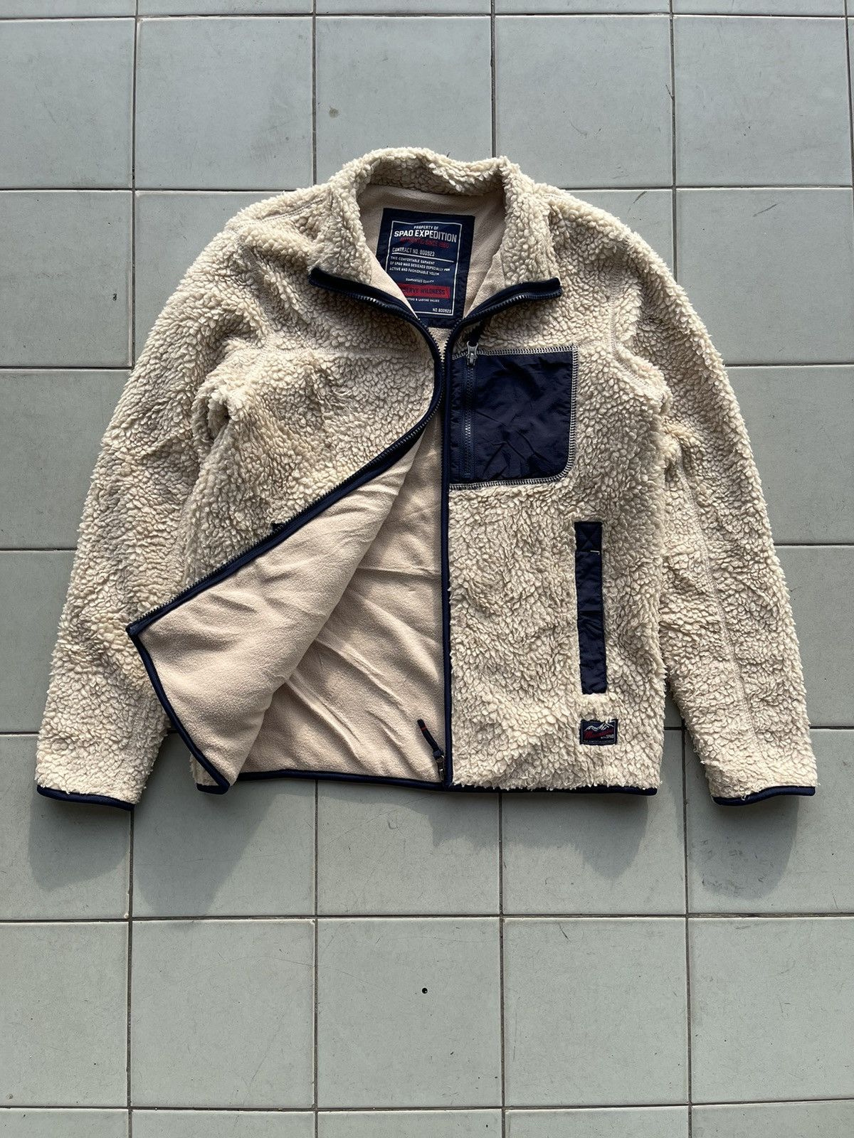 Japanese Brand Fleece Jacket Multi Pocket Size US M / EU 48-50 / 2 - 4 Thumbnail