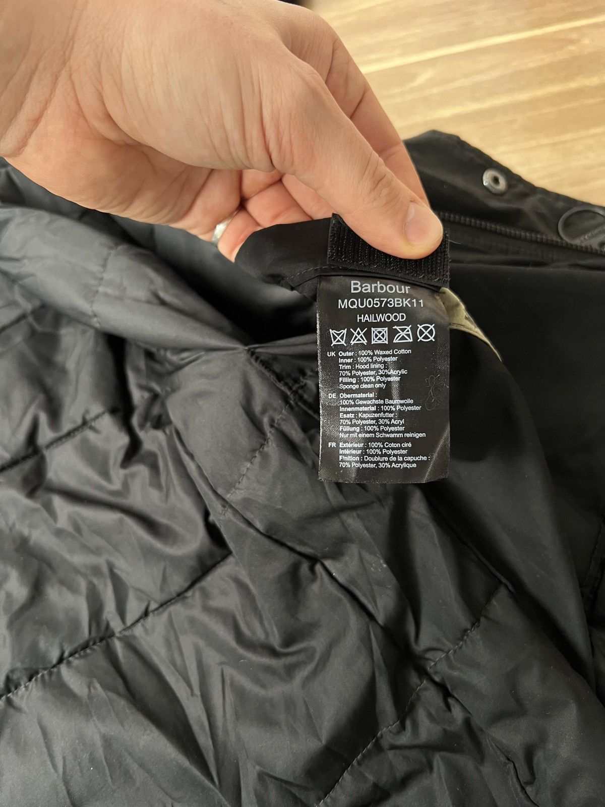 Barbour Barbour International Hailwood Down Jacket Wax England XL Size US XL / EU 56 / 4 - 13 Thumbnail