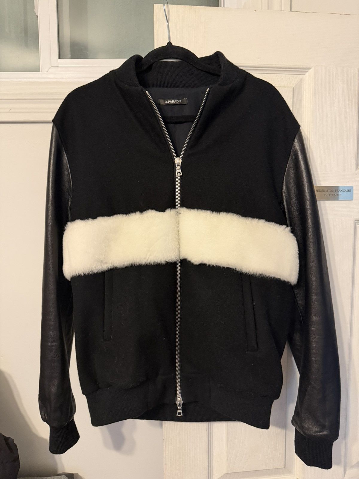 3.PARADIS 1 of 1 leather and fur jacket Size US M / EU 48-50 / 2 - 1 Thumbnail