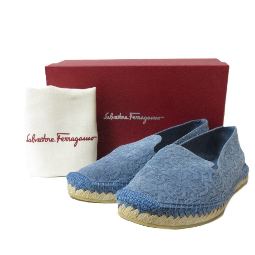 Salvatore Ferragamo Salvatore Ferragamo SUE CG Suede Flat Shoes Suede Shoes DUTY FREE for USA