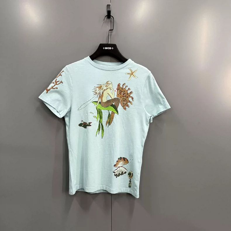 Loewe LOEWE Cartoon pattern print short sleeves Size S / US 4 / IT 40 - 1 Thumbnail