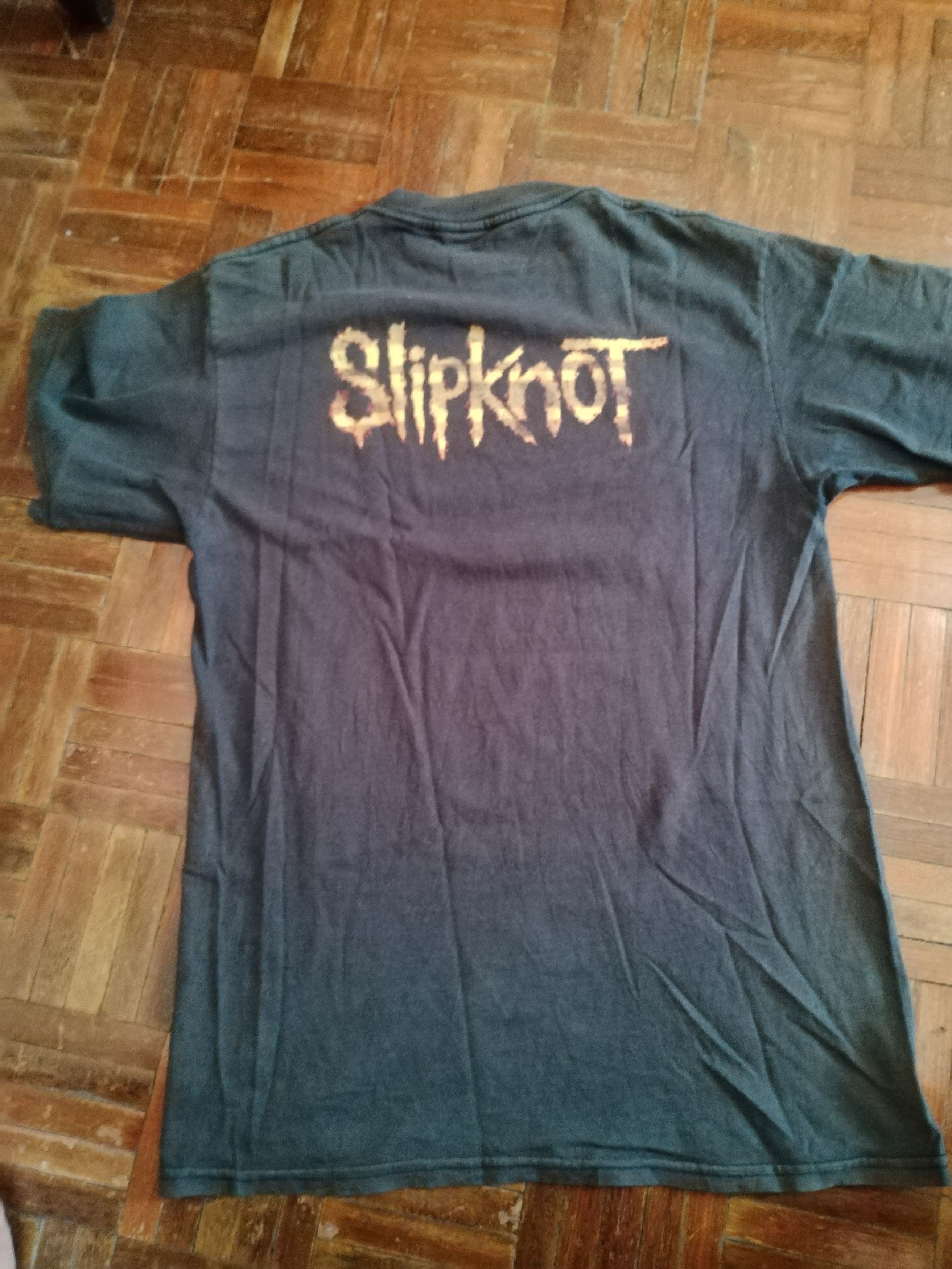 Vintage Slipknot M Size Vtg 2000 blue grape shirt Size US M / EU 48-50 / 2 - 6 Thumbnail