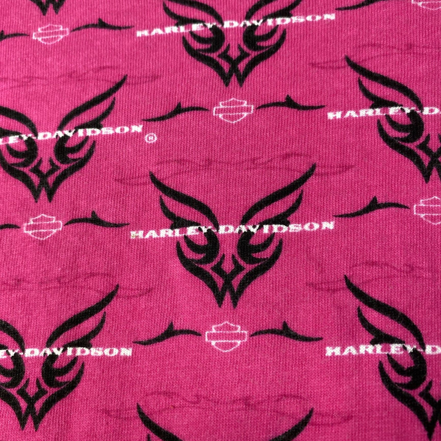 Harley Davidson Harley-Davidson Womens Sleep Shirt Gown Pink 2X Logo Nightgown Plus Size Size XXL / US 16-18 / IT 52-54 - 5 Thumbnail