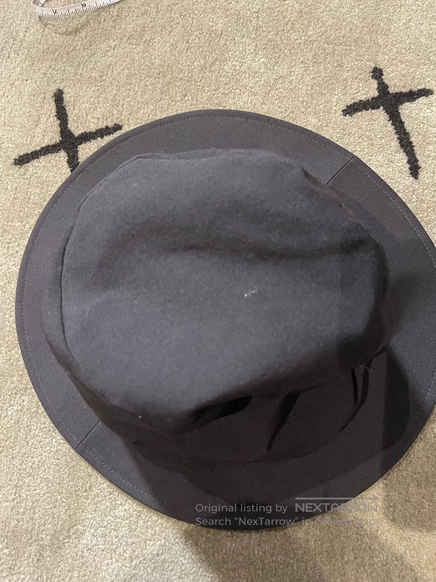 Yohji Yamamoto Yohji Yamamoto Main Line Black Wool Hat. Size ONE SIZE - 2 Thumbnail