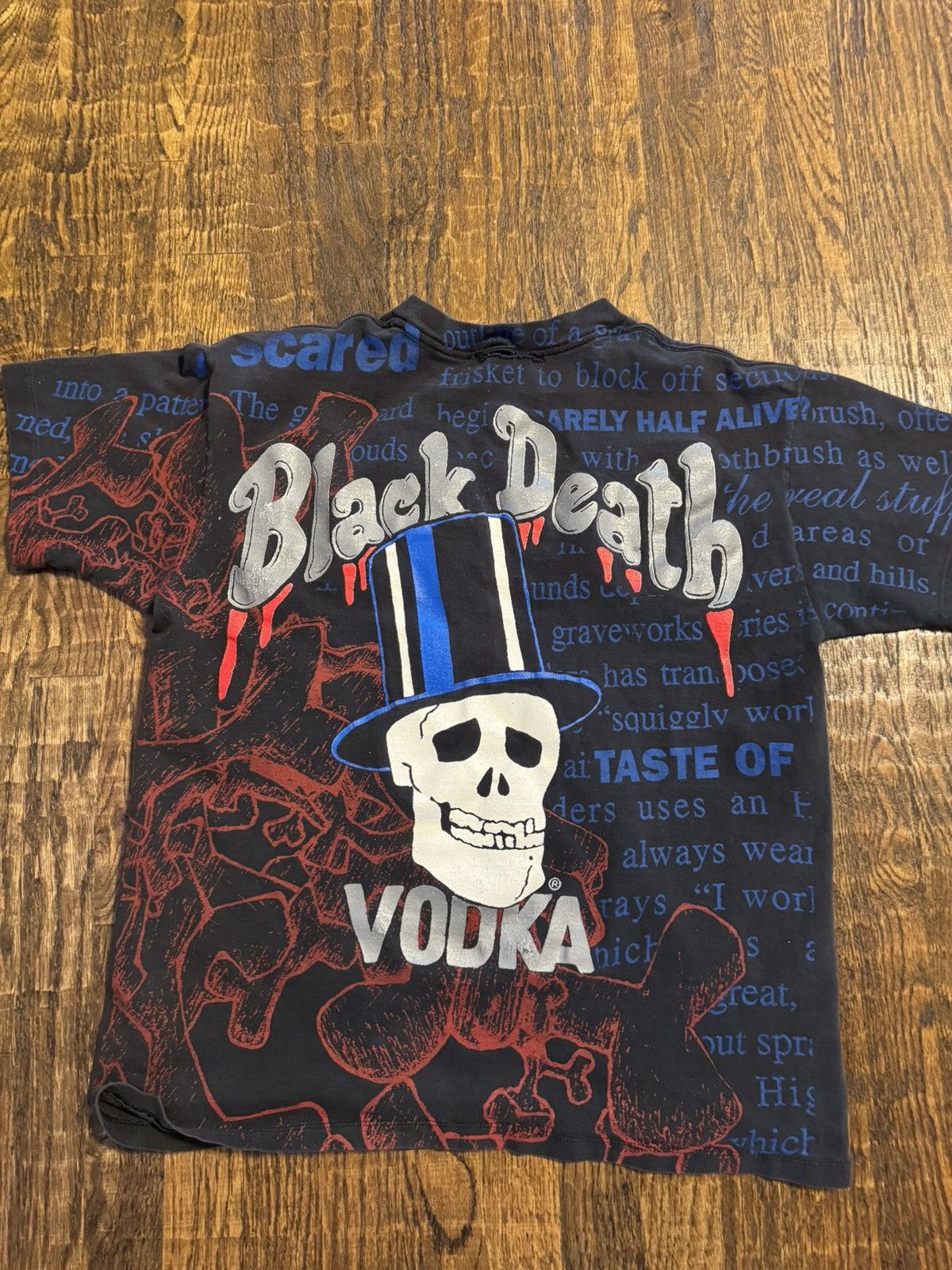 Other Black Death Vodka AOP 1992 T-shirt Size US L / EU 52-54 / 3 - 5 Thumbnail