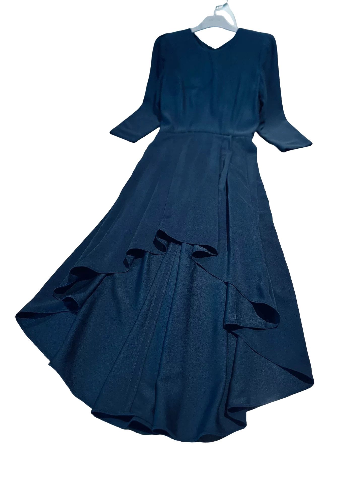 vintage beaded dress Sue Wong Y2K Silk Chiffon royal blue formal dress Length:58 [+$ 4.99] letter size S/M and Black Velvet Witch Dress: