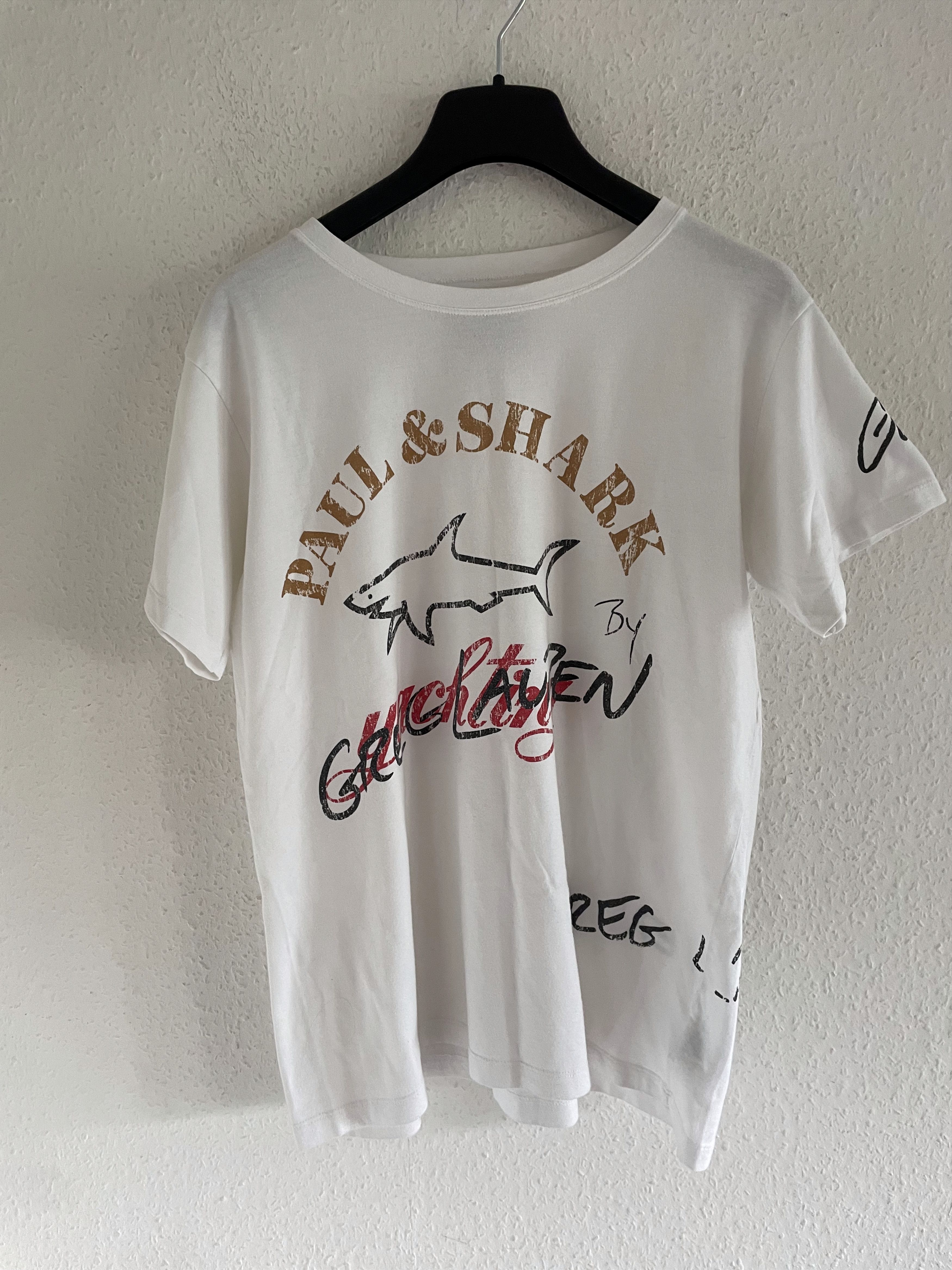 Greg Lauren × Paul & Shark Shark Graphic Tee Size US S / EU 44-46 / 1 - 1 Thumbnail