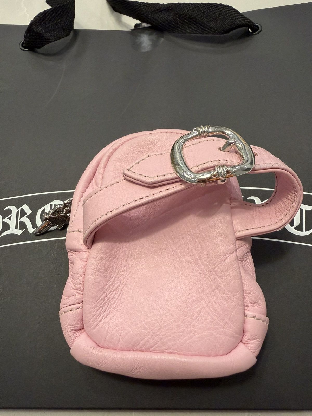 Chrome Hearts Japan Exclusive Baby Pink Wristlet W hardware Size ONE SIZE - 2 Thumbnail