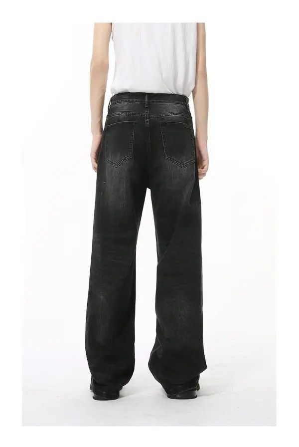 Japanese Brand Kon American cleanfit washed heavy duty fashionable jeans Size US 34 / EU 50 - 4 Thumbnail