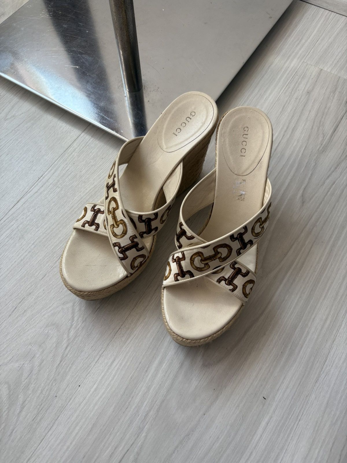 Gucci Gucci cloth sandals Size US 6.5 / IT 36.5 - 6 Thumbnail