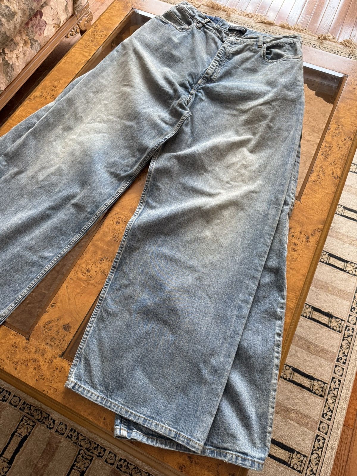 Balenciaga Balenciaga Double Front Denim Pants Size US 34 / EU 50 - 2 Thumbnail
