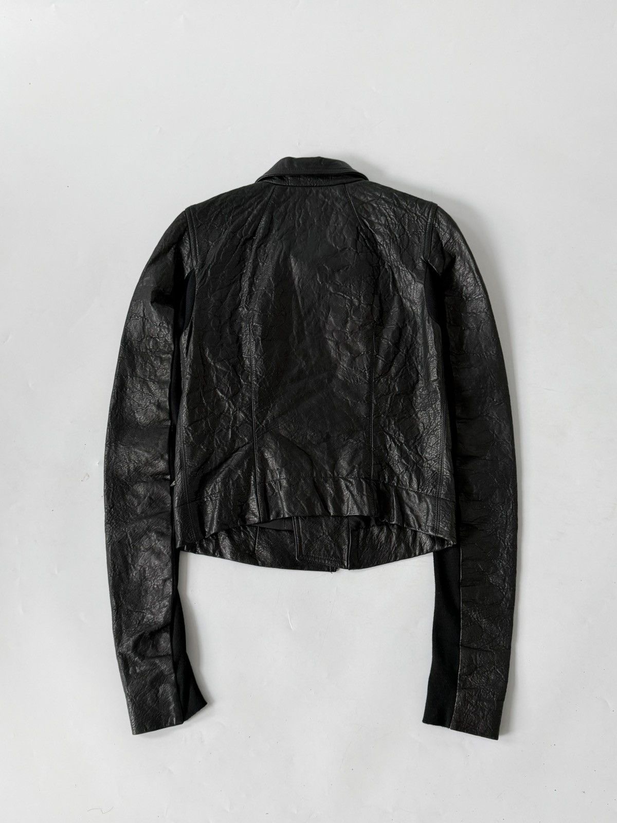 Rick Owens Rick Owens Black Leather Stooges Biker Jacket Size US S / EU 44-46 / 1 - 2 Thumbnail